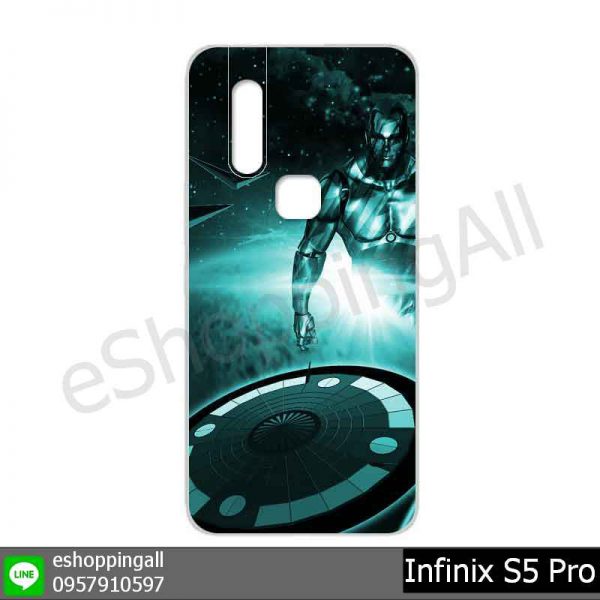 MIN-001A103 Infinix S5 Pro เคสมือถืออินฟินิกซ์ยางนิ่มพิมพ์ลาย