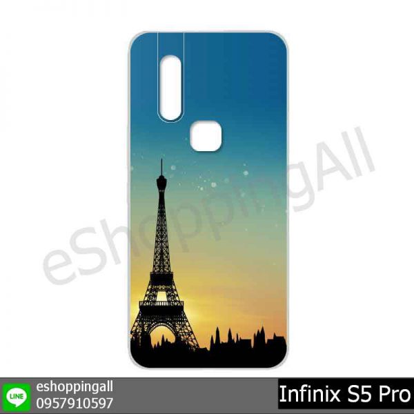 MIN-001A111 Infinix S5 Pro เคสมือถืออินฟินิกซ์ยางนิ่มพิมพ์ลาย