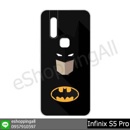 MIN-001A114 Infinix S5 Pro เคสมือถืออินฟินิกซ์ยางนิ่มพิมพ์ลาย