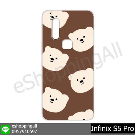 MIN-001A118 Infinix S5 Pro เคสมือถืออินฟินิกซ์ยางนิ่มพิมพ์ลาย