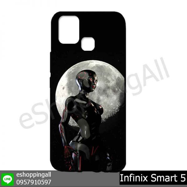 MIN-002A117 Infinix Smart 5 เคสมือถืออินฟินิกซ์ยางนิ่มพิมพ์ลาย