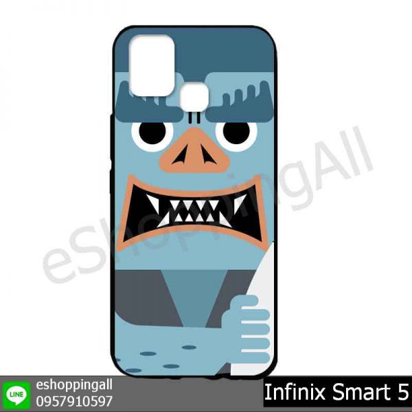 MIN-002A118 Infinix Smart 5 เคสมือถืออินฟินิกซ์ยางนิ่มพิมพ์ลาย