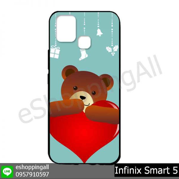 MIN-002A119 Infinix Smart 5 เคสมือถืออินฟินิกซ์ยางนิ่มพิมพ์ลาย