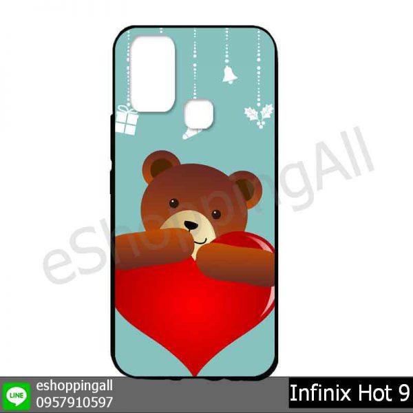 MIN-003A104 Infinix Hot 9 เคสมือถืออินฟินิกซ์ยางนิ่มพิมพ์ลาย