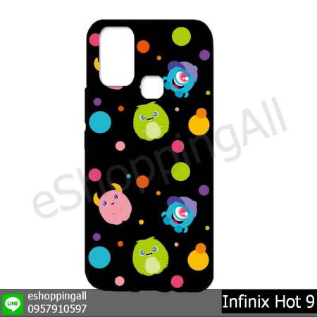 MIN-003A105 Infinix Hot 9 เคสมือถืออินฟินิกซ์ยางนิ่มพิมพ์ลาย