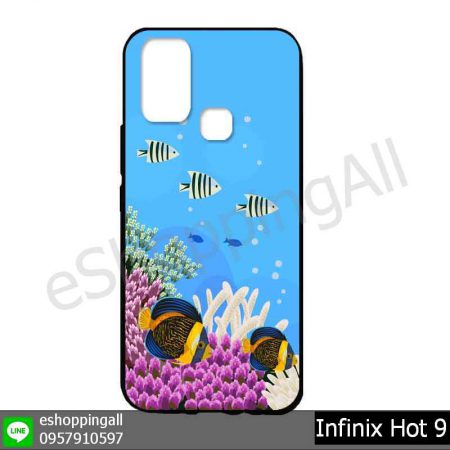 MIN-003A106 Infinix Hot 9 เคสมือถืออินฟินิกซ์ยางนิ่มพิมพ์ลาย