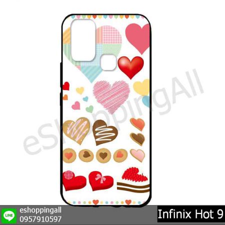 MIN-003A110 Infinix Hot 9 เคสมือถืออินฟินิกซ์ยางนิ่มพิมพ์ลาย