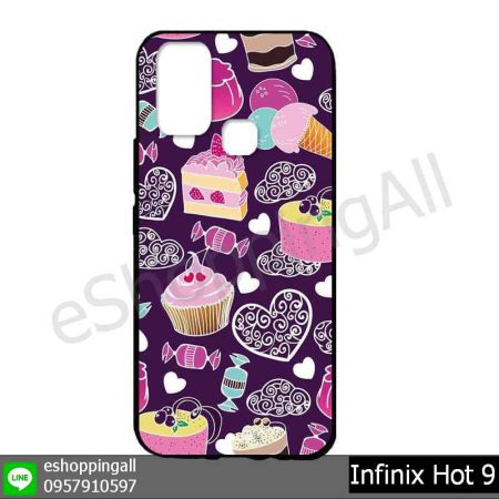 MIN-003A112 Infinix Hot 9 เคสมือถืออินฟินิกซ์ยางนิ่มพิมพ์ลาย