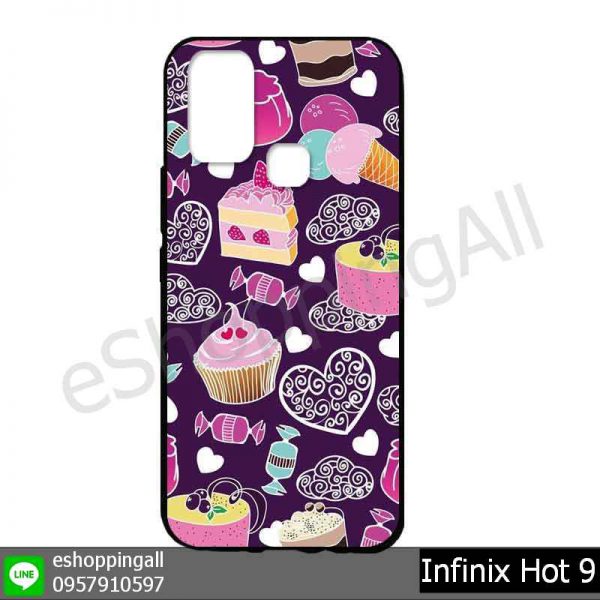 MIN-003A112 Infinix Hot 9 เคสมือถืออินฟินิกซ์ยางนิ่มพิมพ์ลาย