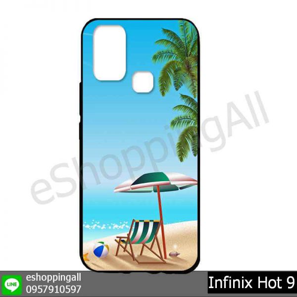 MIN-003A113 Infinix Hot 9 เคสมือถืออินฟินิกซ์ยางนิ่มพิมพ์ลาย